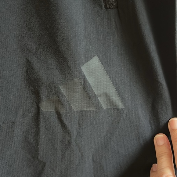 Adidas Women’s Z.N.E. Woven Pants Loose Fit Straight Leg Black NWT Medium - Picture 5 of 12